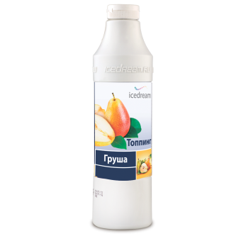 Топпинг для мороженого и десертов Icedream Груша в ШефСтор (chefstore.ru)